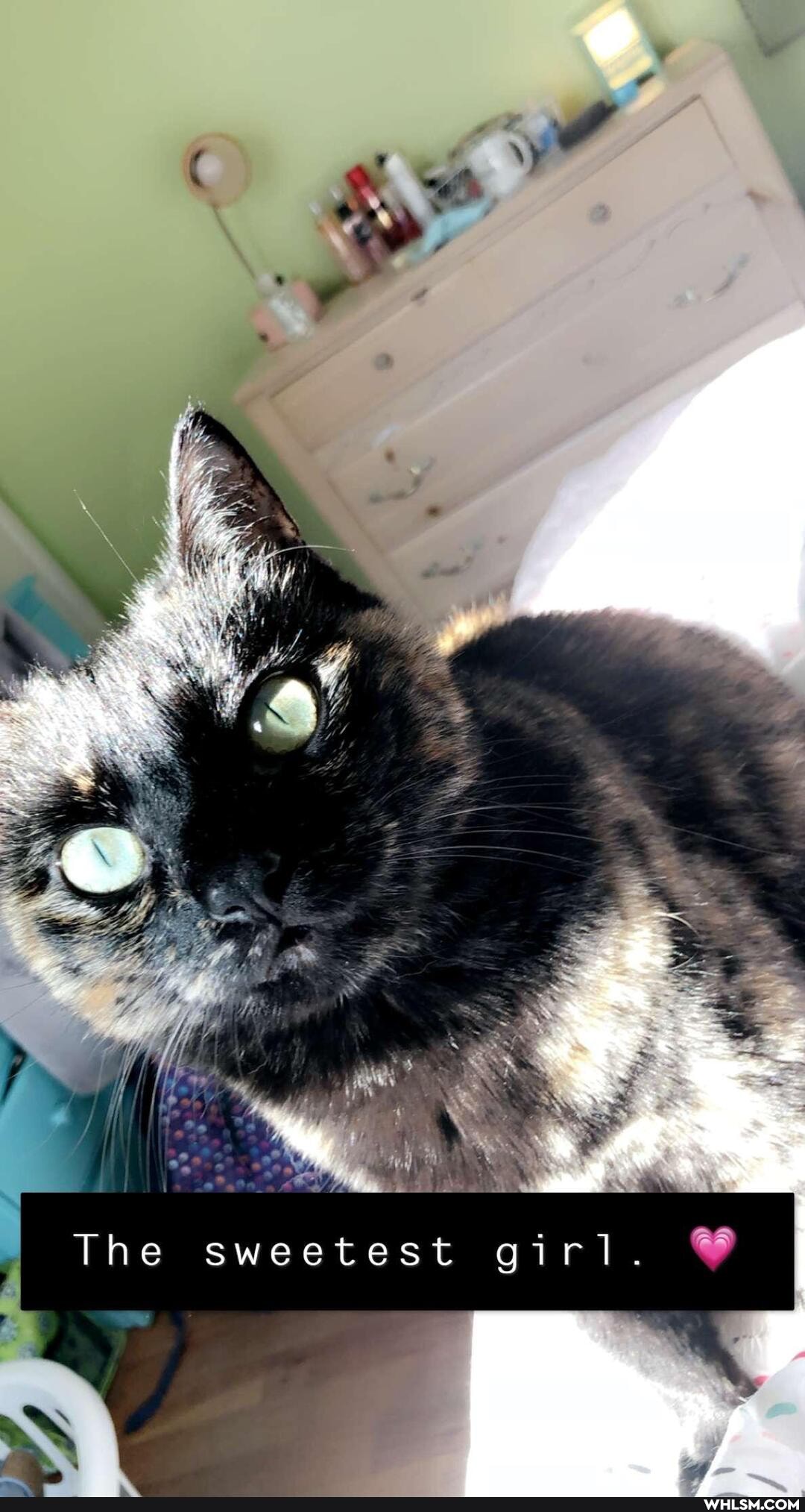 The sweetest girl.