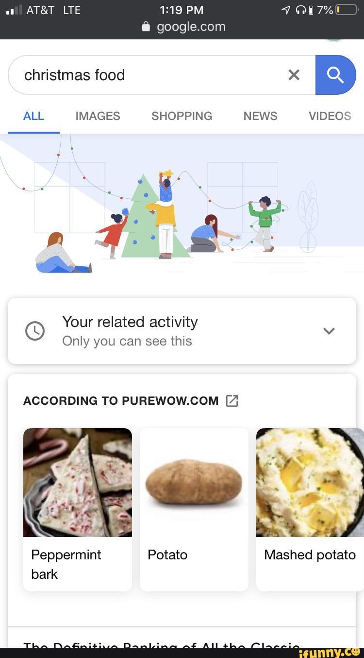 AT&T LTE E
ALL IMAGES SHOPPING NEWS VIDEOS
a
Pra?
© Your related activity
Only you can see this
ACCORDING TO PUREWOW.COM [7