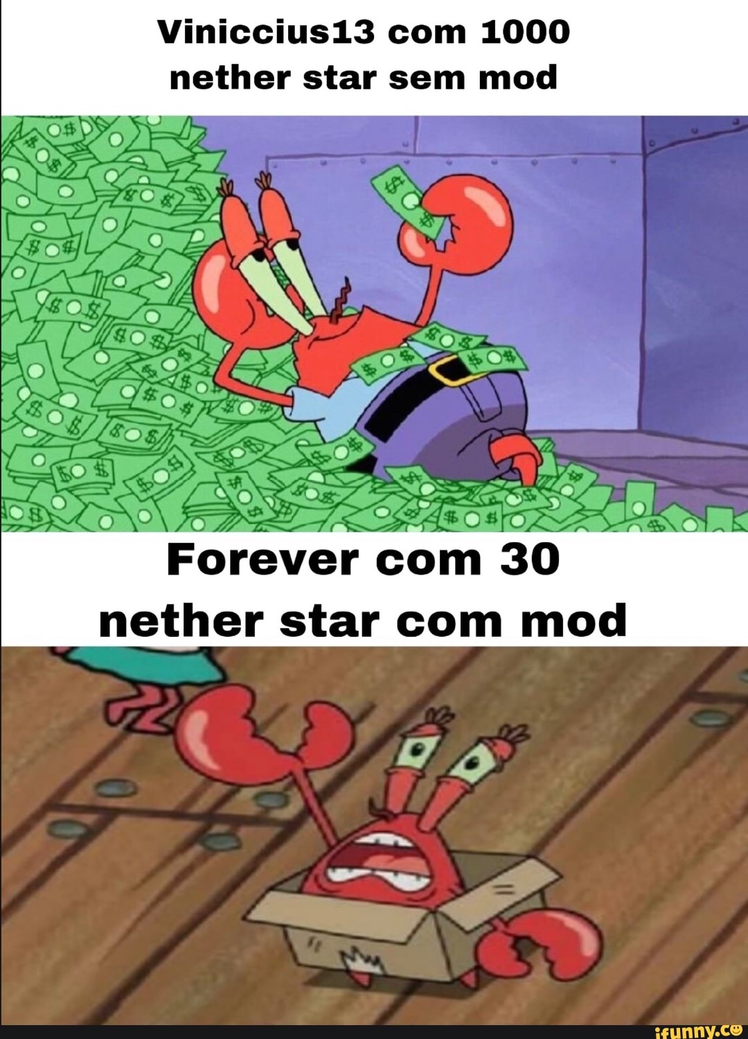Viniccius13 com 1000 nether star sem mod
ad " e
Forever com SO nether star com mod