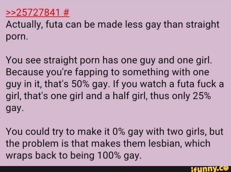 straight have you watched gay porn reddit
