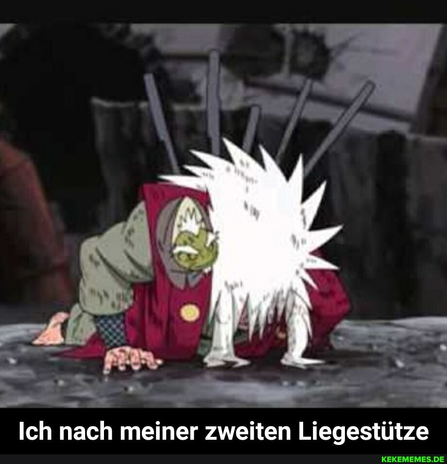 Ich nach meiner zweiten Liegestütze - Ich nach meiner zweiten Liegestütze