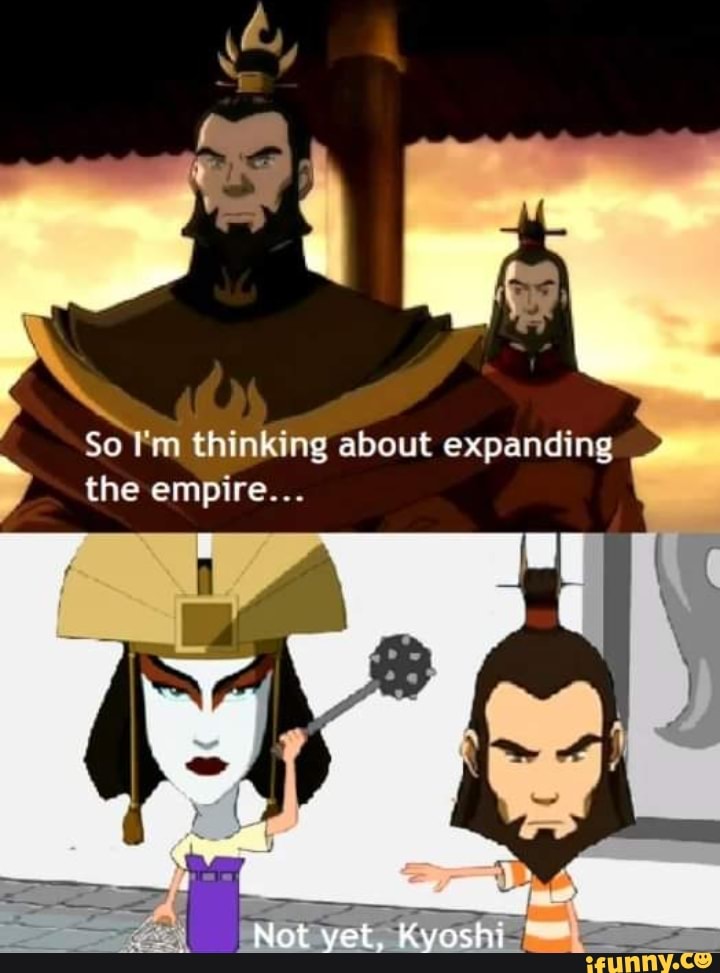Đúng, Avatar Kyoshi đã tham gia chiến tranh kéo dài 100 năm, tuy nhiên, bức tranh chân thực của cuộc chiến đó có rất nhiều mặt khác nhau. Cùng đến và xem các meme hài hước về chiến tranh 100 năm của Avatar Kyoshi.