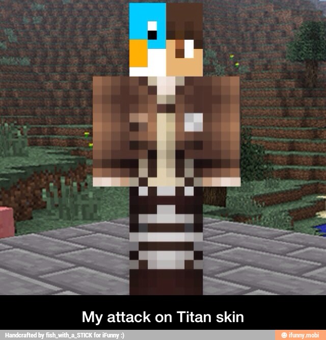 My attack on Titan skin
