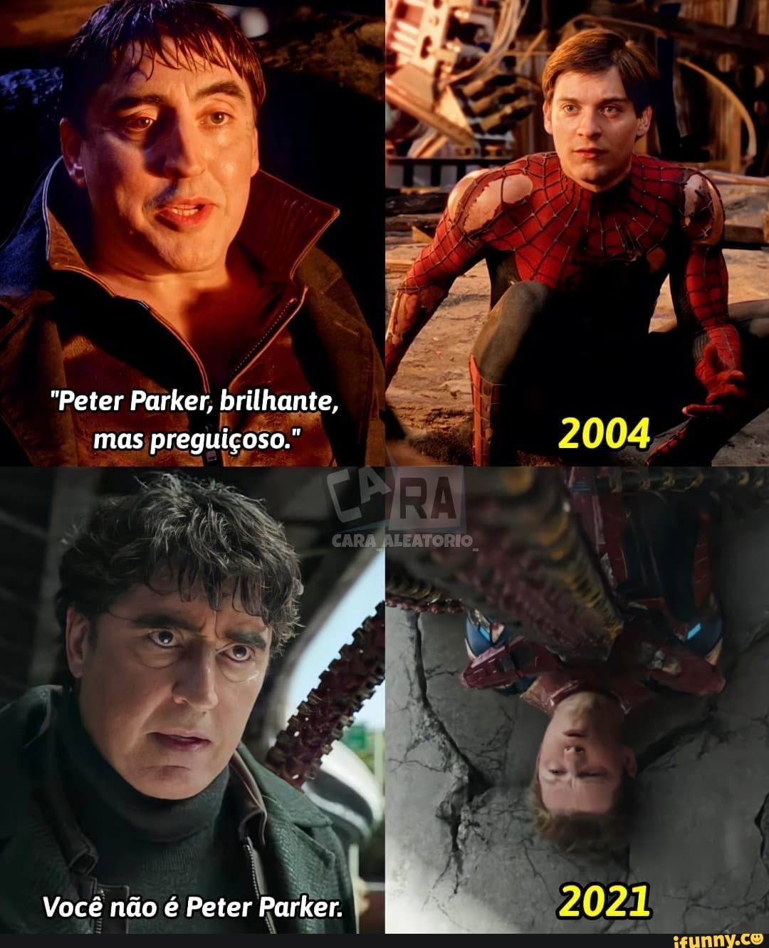 &quot;Peter <b>Parker</b>, brilhante, mas preguiçoso.&quot;Ne Você não é Peter <b>Par...</b>