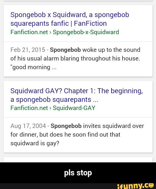 Spongebob x Squidward, a spongebob squarepants fanfic I FanFiction