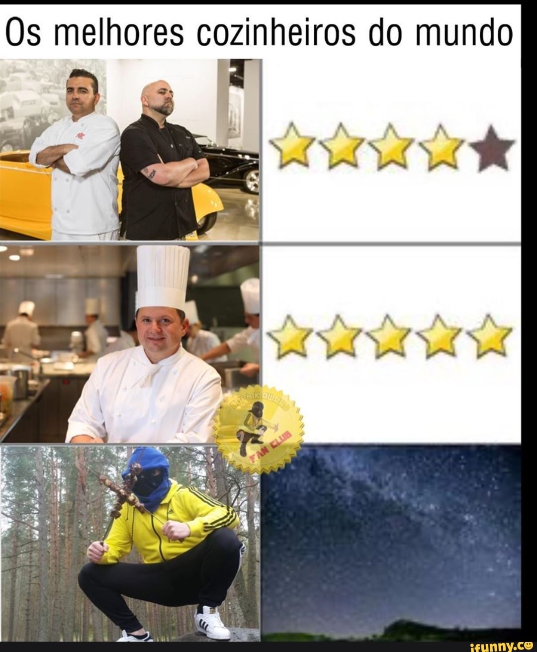Os melhores cozinheiros do mundo