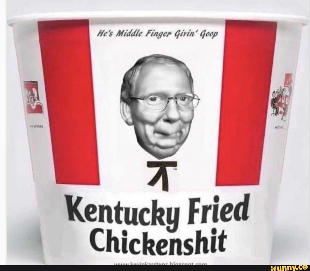 He's Middle Finger Girin' Goop Kentucky Fried Chickenshit - IFunny Brazil