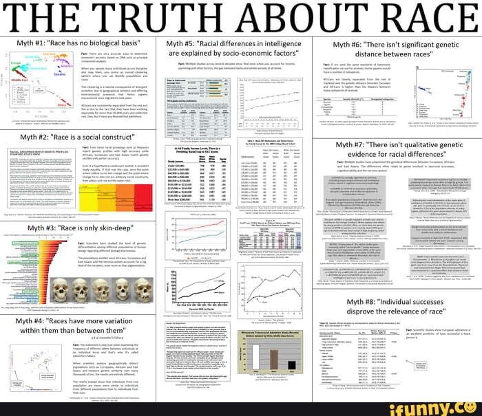 THE TRUTH ABOUT RACE 'Myth #1; 