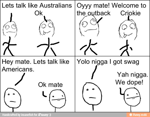 Lets talk like Australians
Oyyy mate! Welcome to