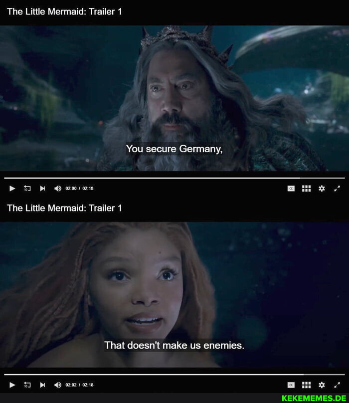 The Little Mermaid: Trailer 1 You secure Germany, The Little Mermaid: Trailer 1 