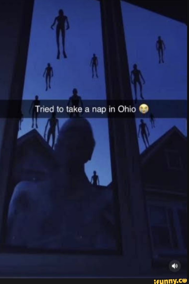 Tried to take nap in Ohio - iFunny