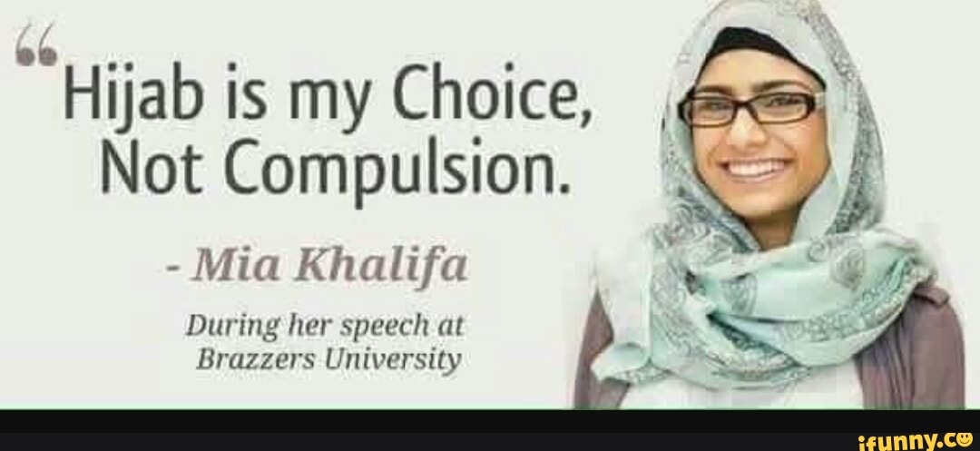 Mia Khalifa Hijab