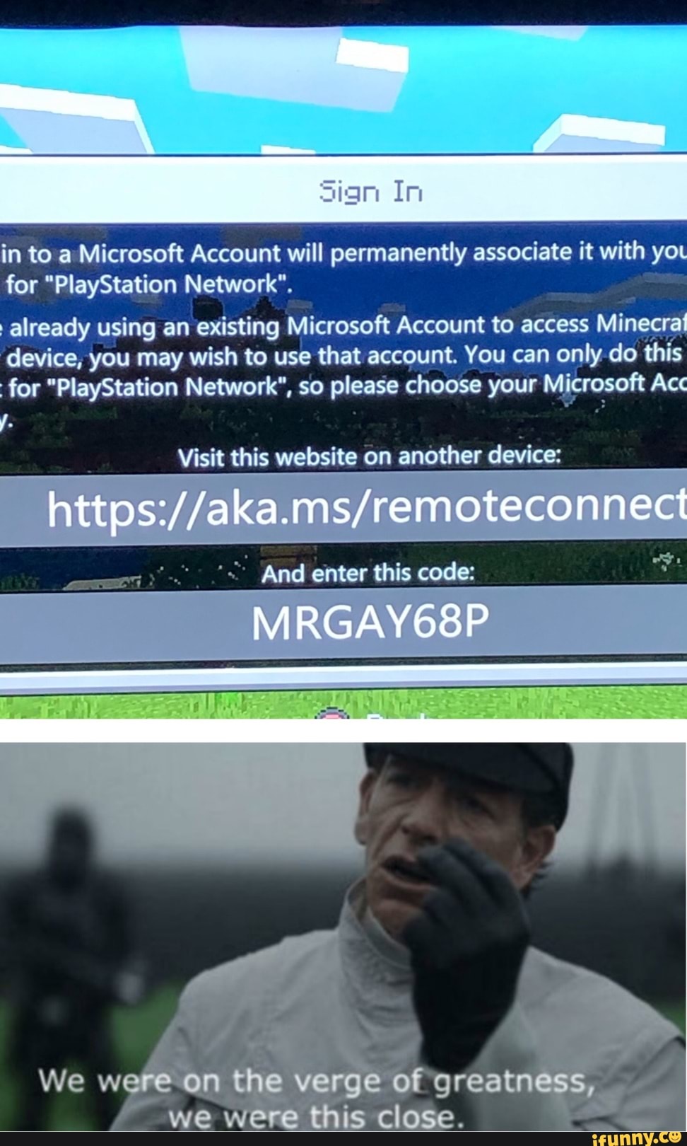 In To A Microsoft Account Will Permanently Associate It With Yo For Playstation Network Already Using An Existing Microsoft Account To Access Minecra Device You May Wish To Use That Account You