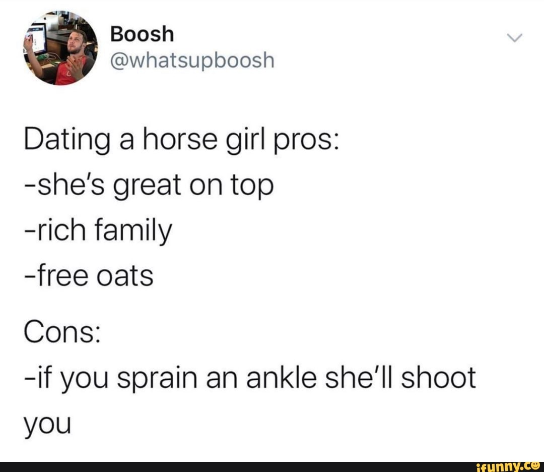 reasons to date a horse girl