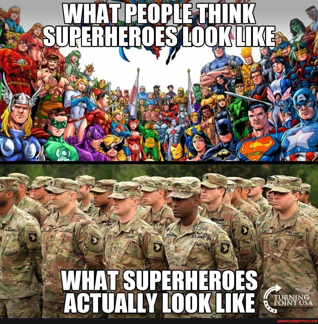 WHAT PEOPLE THINK SUPERHEROES LOOK LIKE WHAT SUPERHEROES ACTUALLY LOOK