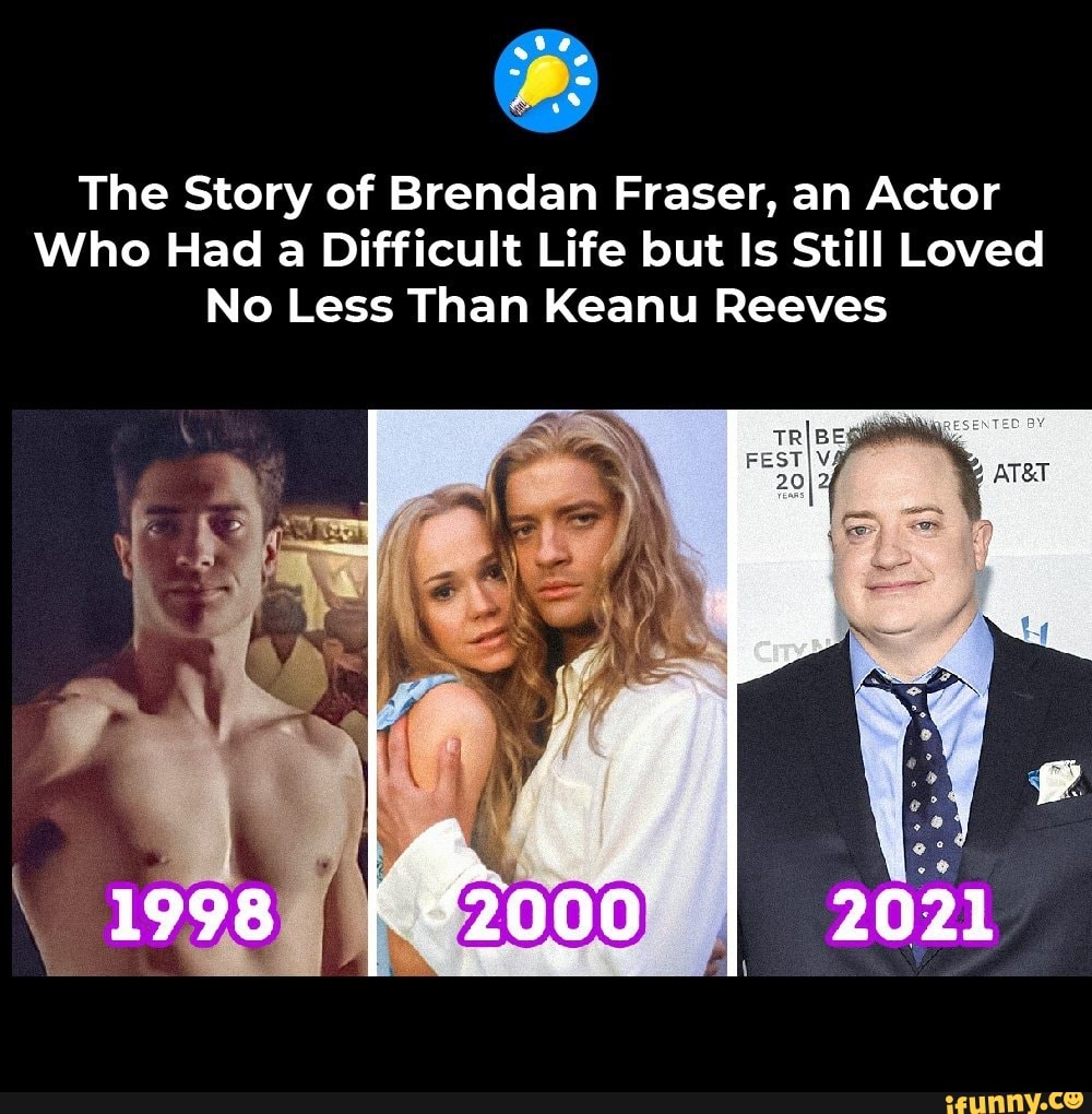 The Story Of Brendan Fraser An Actor Who Had A Difficult Life But Is