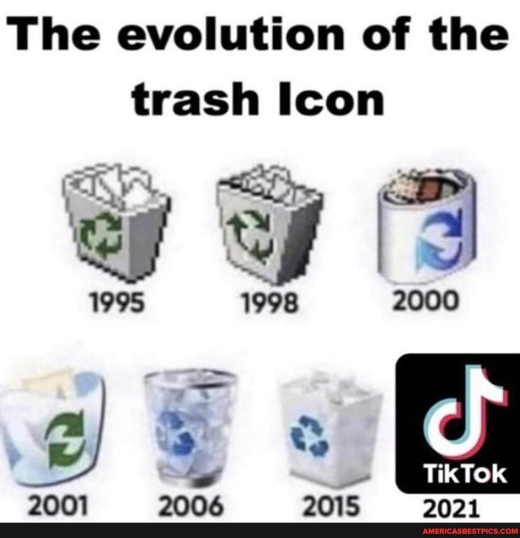 The Evolution Of The Trash Icon Imgflip - vrogue.co