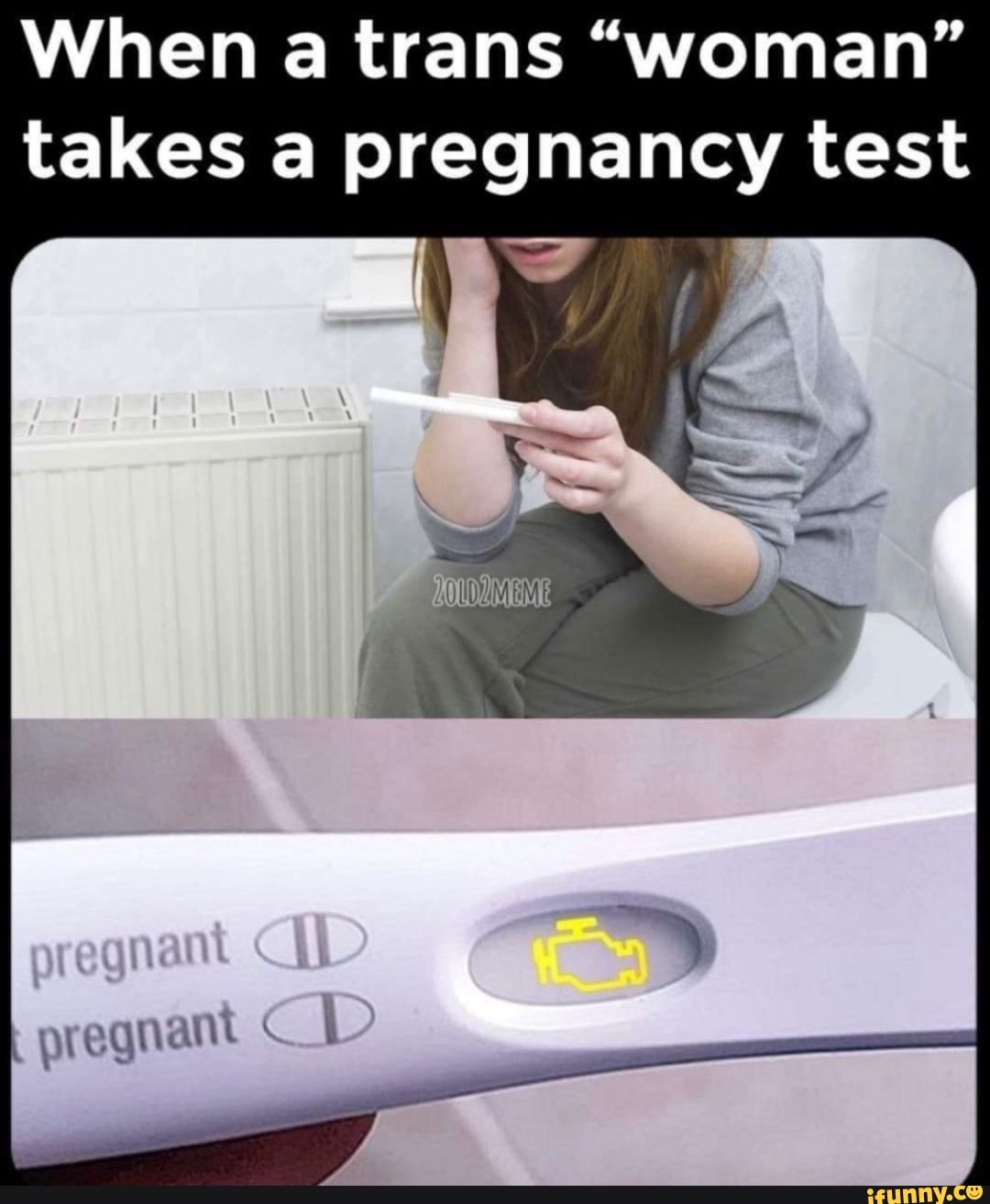 So this new Pregnancy test meme is everywhere then this  rAkameGaKILL