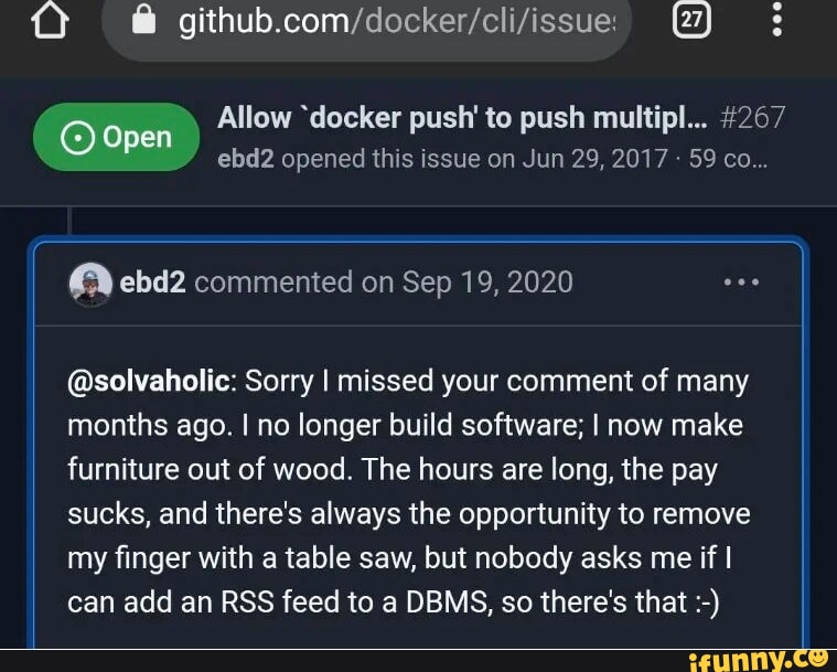 Docker Memes Best Collection Of Funny Docker Pictures On Ifunny 3884