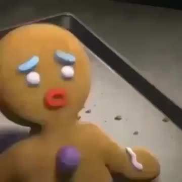 Shrek Gingerbread Man Not My Gumdrop Buttons Meme Generator Imgflip