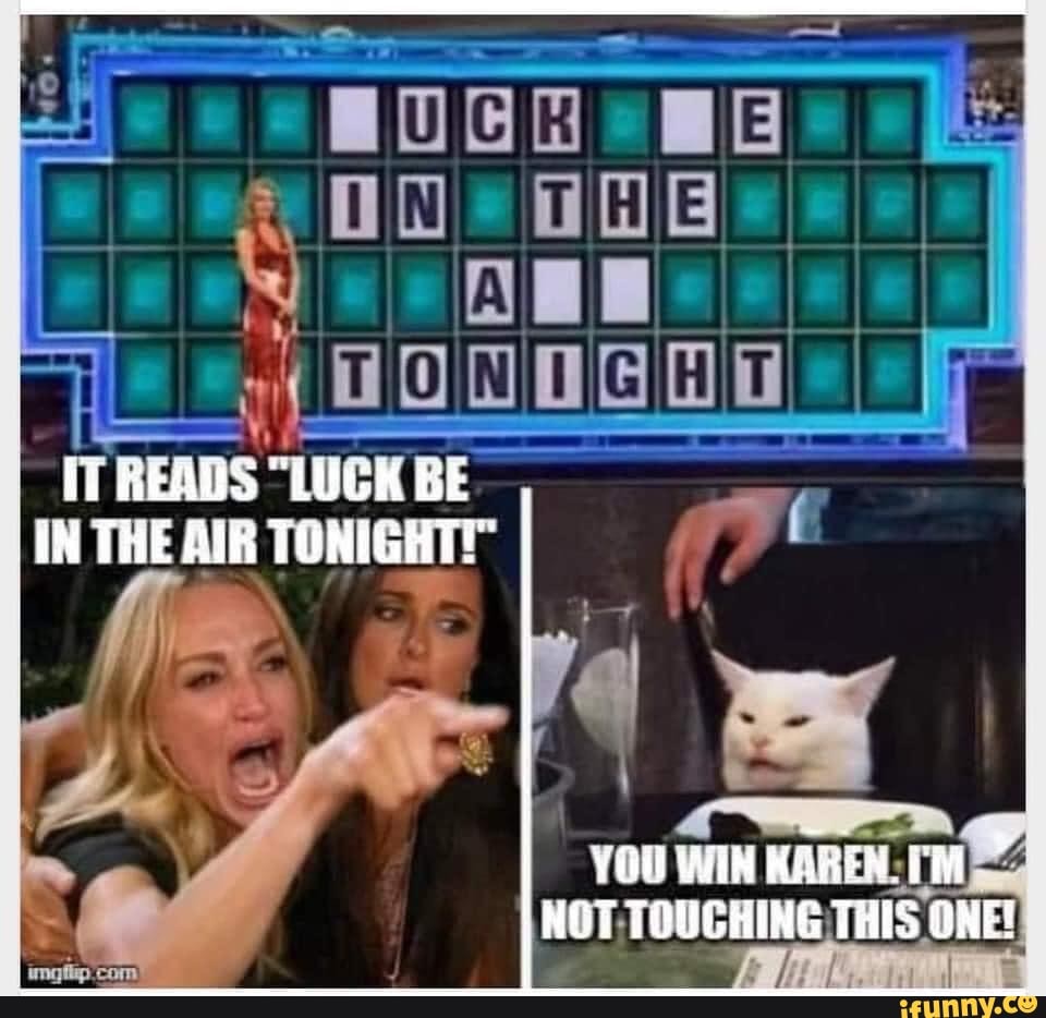 Wheel Of Fortune Fuck Me In The Ass Tonight