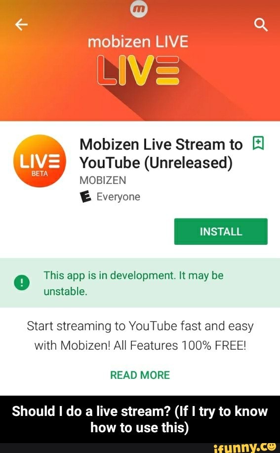 Mobizen Live Stream To El Youtube Unreleased E Everyone O This
