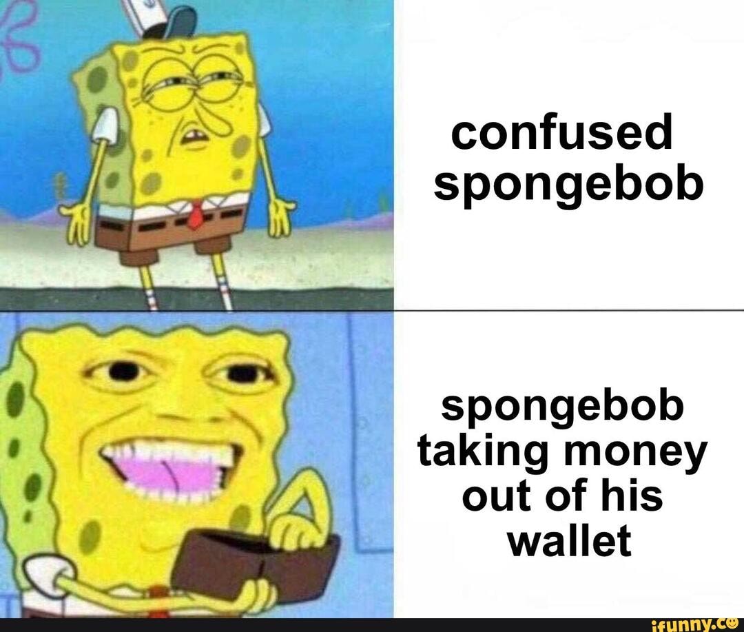 spongebob confused