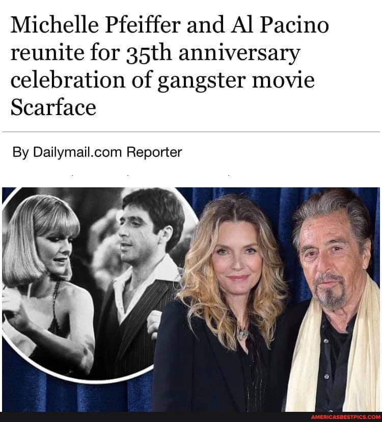 Michelle Pfieffer & Al Pacino - Michelle Pfeiffer and Al Pacino reunite