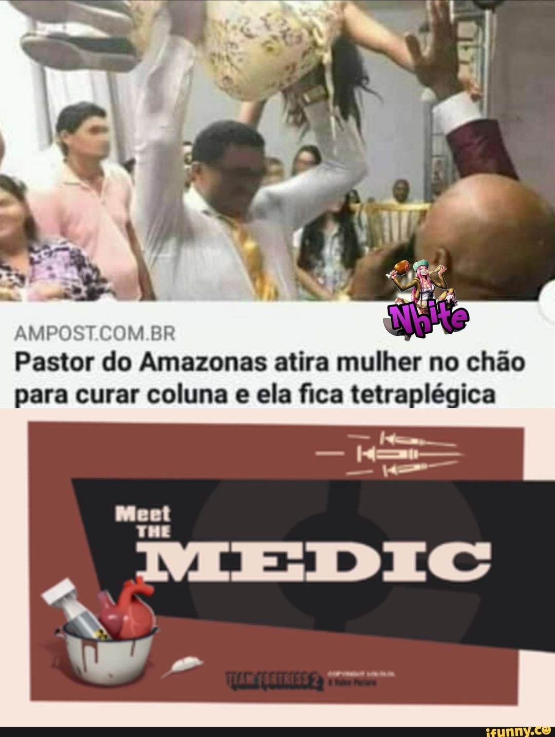 COM BR
Pastor do Amazonas atira mulher no chão para curar coluna e ela fica tetraplégica