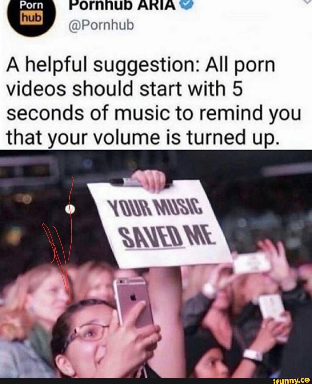 A Helpful Suggestion All Porn Videos Should Start With 5 Seconds