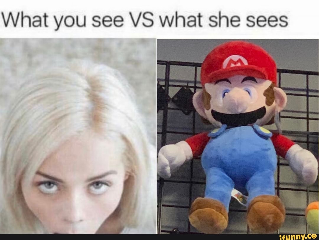 What you see VS what she sees seo title
