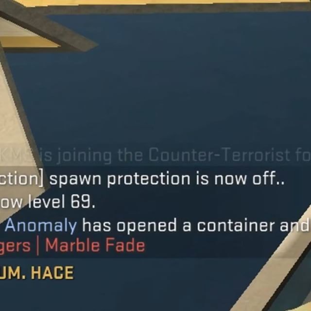 Spawn Protection Is Now Off Vel Es Anomaly Has Opened A Container 3 Gers Marble Fade Ifunny