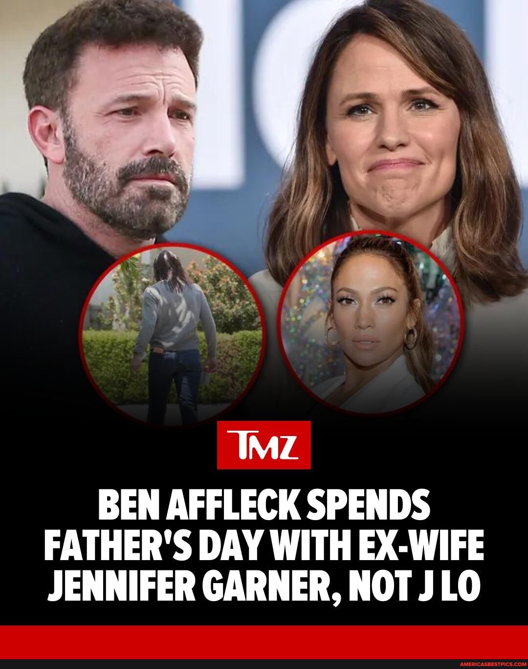 Benaffleck Spent Time With His Ex Wife Jennifergarner And Not His