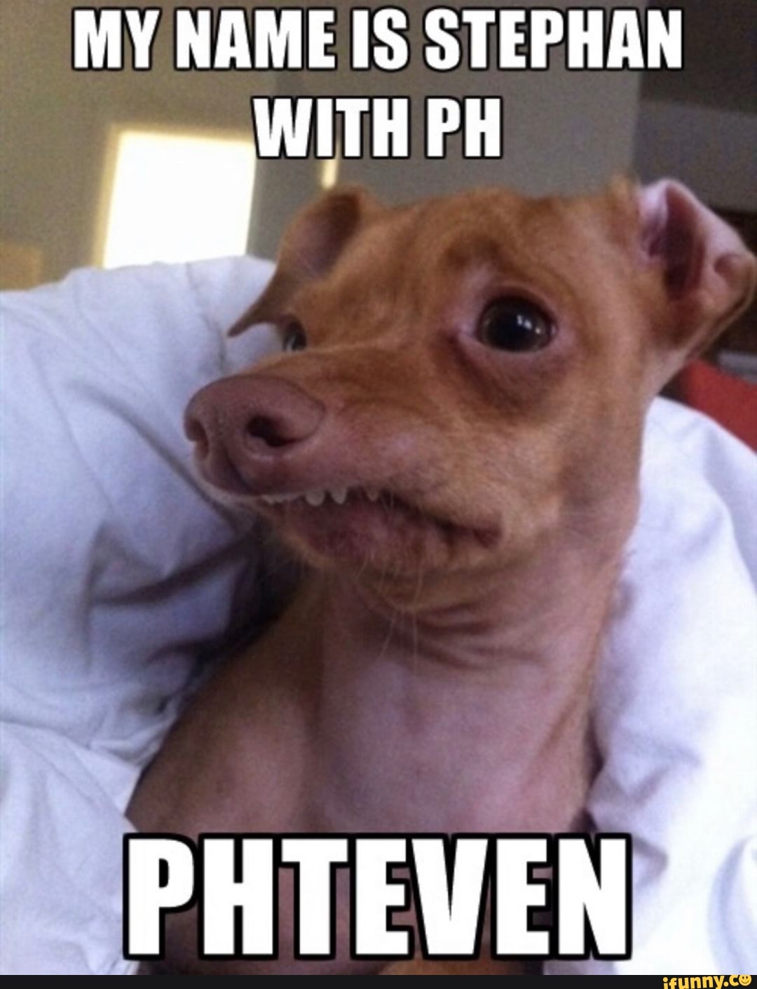 MY NAME IS STEPHAN WITH PH - iFunny, image size:1080x1410