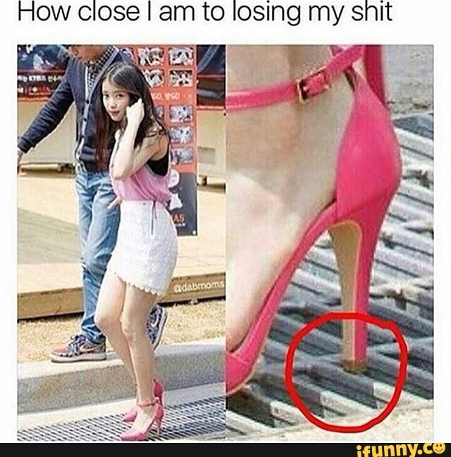 How close I am to losing my snit