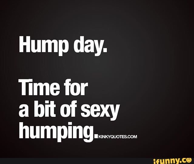 Hump day sexy pictures