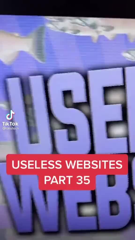 all useless website links
