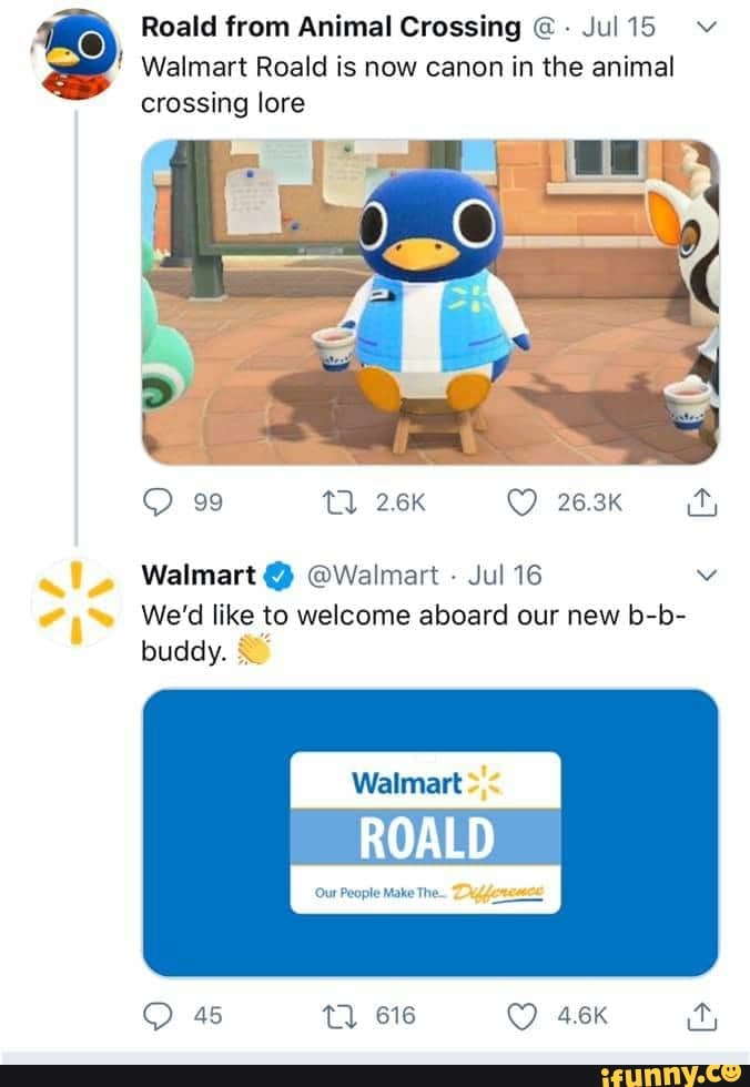 animal crossings walmart