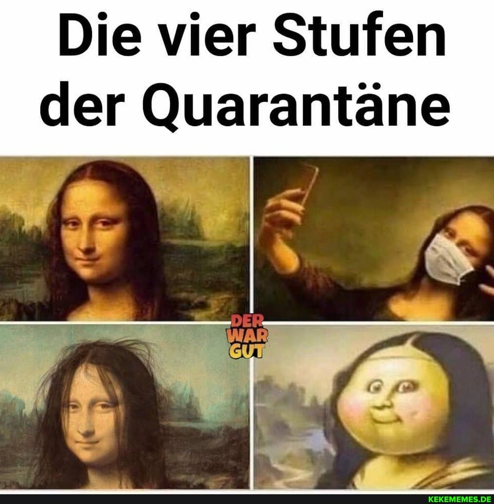 Die vier Stufen der Quarantäne
DER