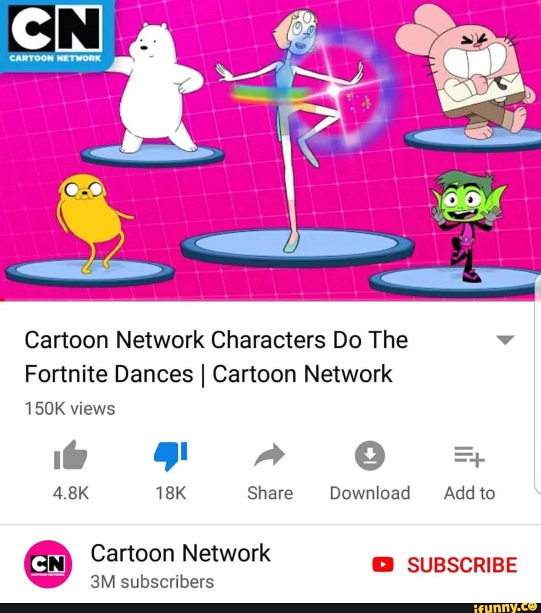 Featured image of post Cartoon Network Characters Do Fortnite Dances / Just saying all the content is the video is not mine.