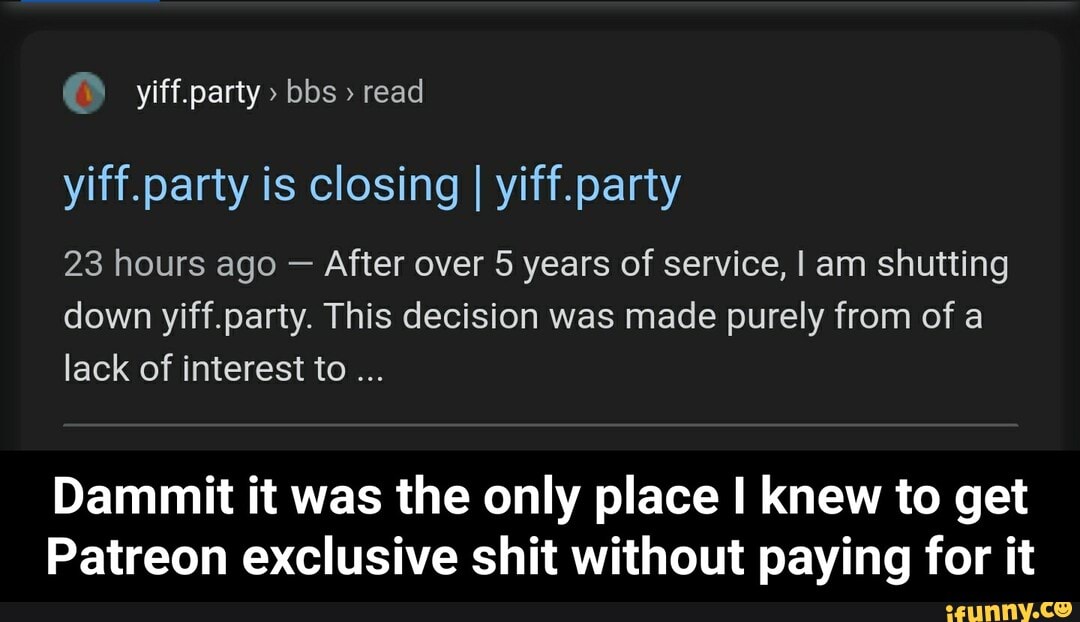 Yiff Party