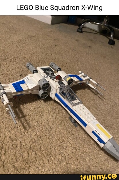 LEGO Blue Squadron X Wing iFunny