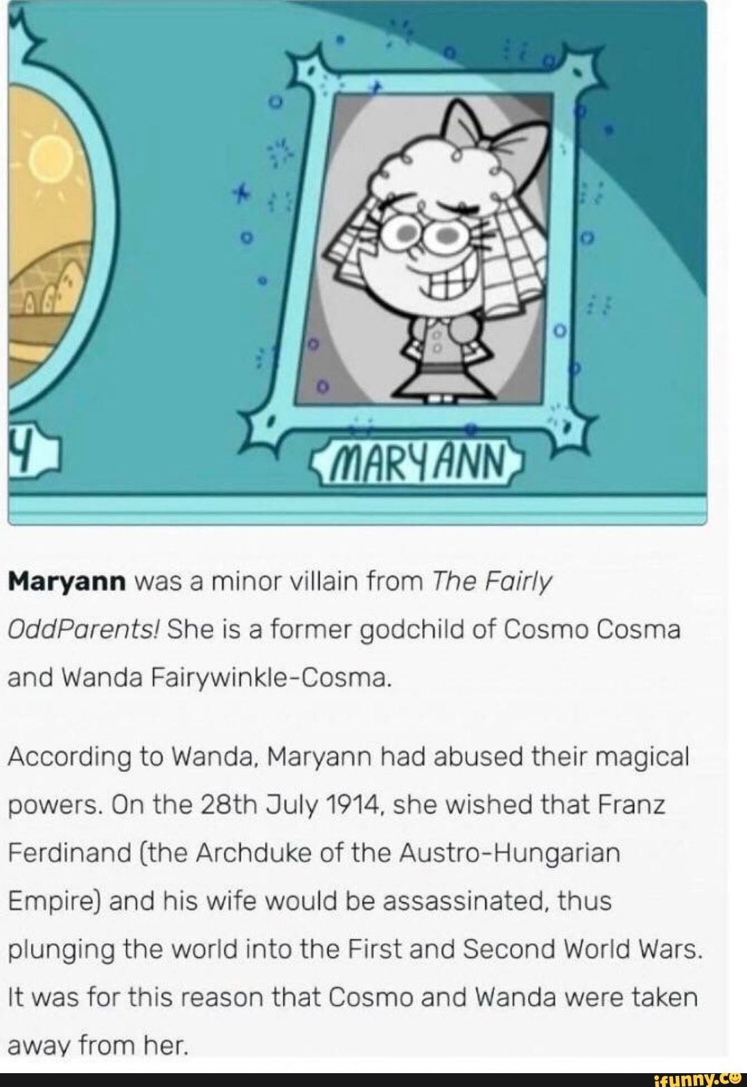 Mary ann fairly odd parents