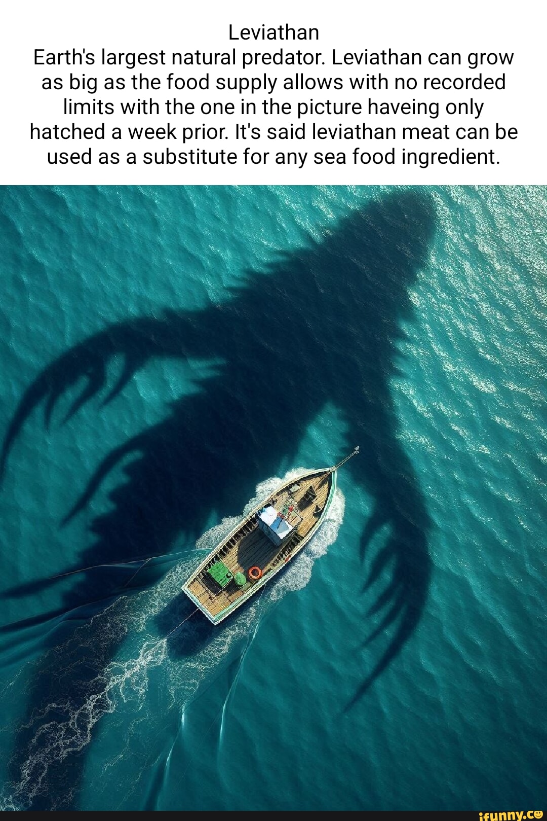 Leviathan Earth's largest natural predator. Leviathan can grow as big