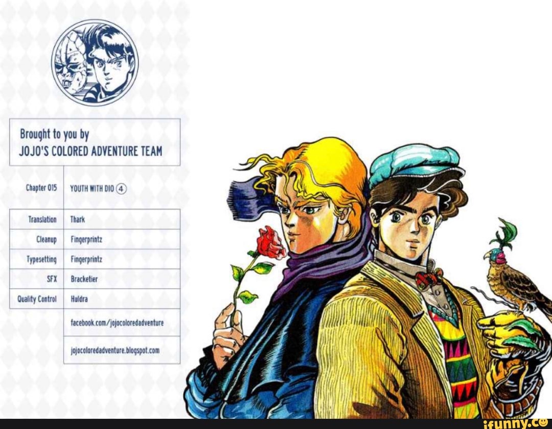 Featured image of post Jojo s Colored Adventure Team Due to getting questions about it i just wanted to clear up about part 8 in color for you guys