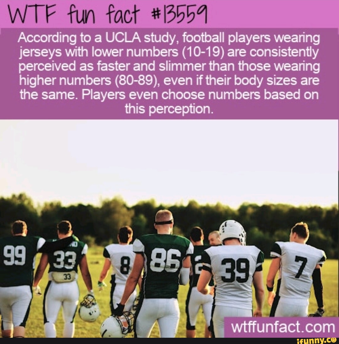 WTF Fun Fact #13554 According To A UCLA Study, Football Players Wearing ...