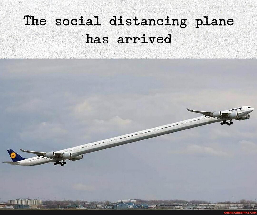 The plane has arrived