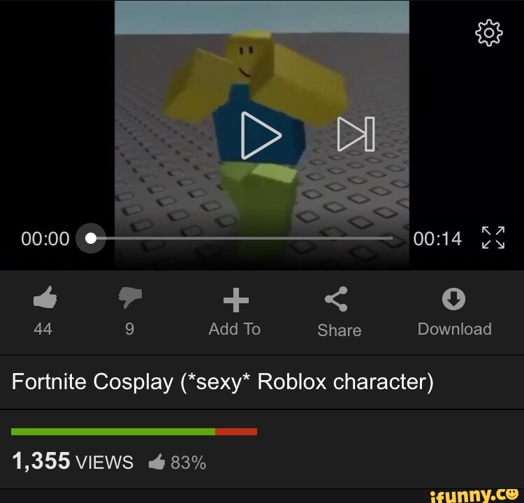 Fortnite Cosplay Sexy Roblox Character Ifunny - fortnite cosplay sexy roblox character