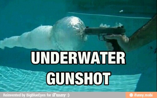 UNDERWATER
GUNSHOT;