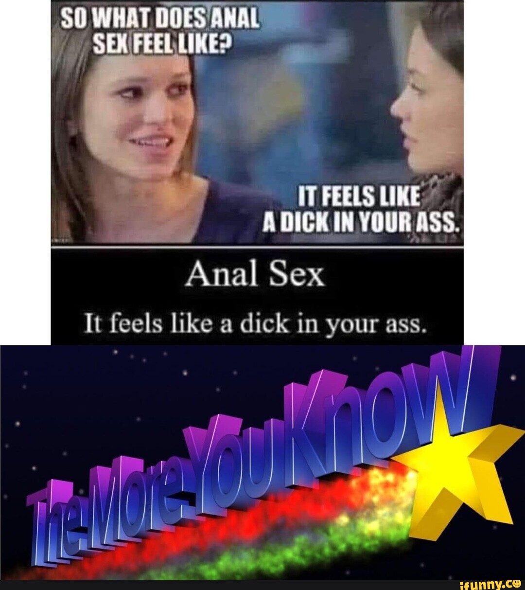 SO WHAT DOES ANAL)